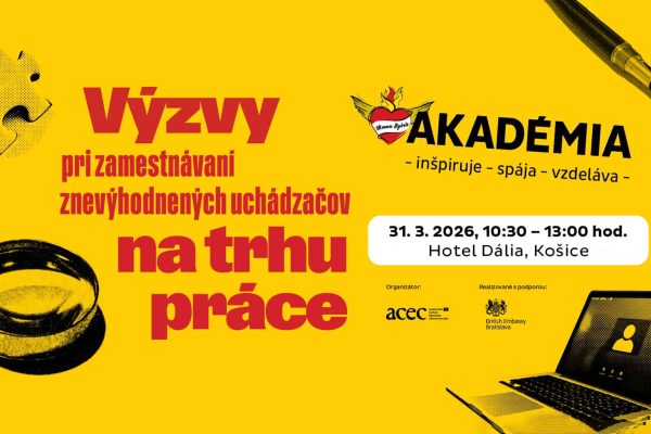 Roma Spirit Akadémia v Košiciach otvorí tému zamestnávania znevýhodnených uchádzačov