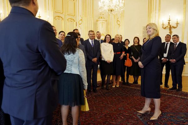 Prezidentka Zuzana Čaputová vzdala hold finalistom Roma Spirit
